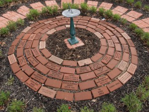prayer garden - alumni bricks
